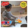 Bump and Go Airplane with Music and Lights