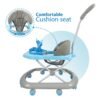 Dash Butterfly Baby Walker with 3 Position Adjustable Height Music & Light