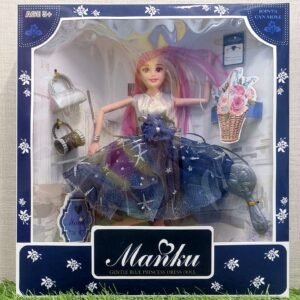 Manku Gentle Blue Princess Dress Doll