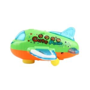 Bump and Go Airplane with Music and Lights