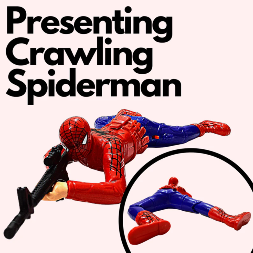 Spiderman Crawling Action Toy