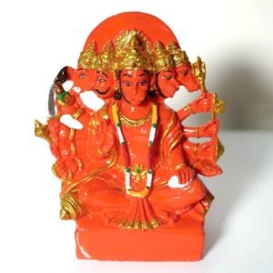 Hanuman Panchmukhi Sindoori Idol statue