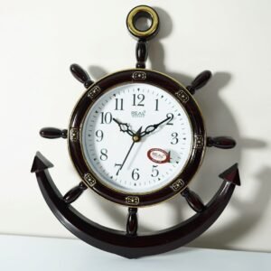 Small Anchor Shaped Wall Clock