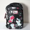 Dinosaur Cartoon Theme Black Color School Bag for Kids