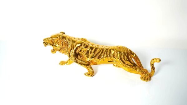 Buy Golden Tiger Statue Idol Showpiece