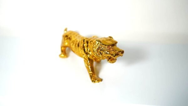 Buy Golden Tiger Statue Idol Showpiece