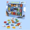 Traffic Erasers Set for Kids School Stationary Kit of 17 Pcs - Multicolor