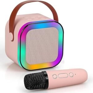 Buy Karaoke Machine for Kids with Wireless Mics 4-12 Years Old Girls Birthday Toys Gifts for Girls Boys Ages 4, 5, 6, 7, 8, 9, 10, 12 +Year Old Birthday Home Party (K-12 Single MIC)