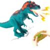 Buy Remote Control Dinosaur Toy - Interactive Toy Walking and Roaring with Lights Rc Dinosaur T-Rex Toys with Water Mist, Sounds, LED Lights for Kids 3-12 Year Boys