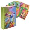 Premium Quality Poke mon Cards Playing l 55 PCS Poke Cards Booster Box Real Foil Card Assorted Cards TCG Deck Box