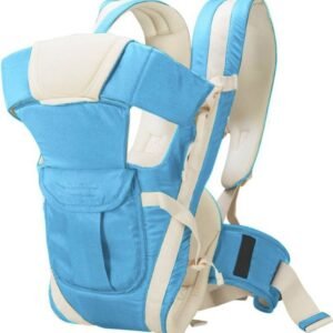 HONEY BEE Adjustable Hands-Free 4-in-1 Baby Carrier with Comfortable Head Support & Buckle Straps