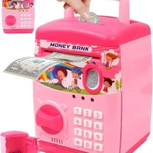 Buy Premium Piggy Bank for Kids with Finger Print – Smart Sensor ATM Savings Money Bank with Electronic Lock for Kids