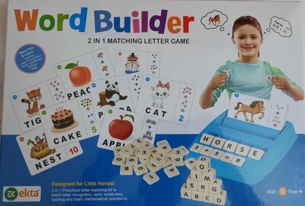 Buy EKTA Word Builder 2 in 1 Matching Letter Game