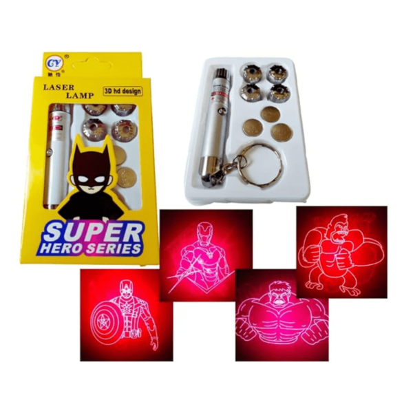 Buy Metal Super Hero Avengers Theme 3D Laser Light Pointer