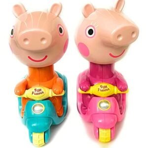 Push and Go Peppa Pig Scooter Toy for Kids (Multicolor) Pack of 1