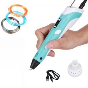 3D Printing Pen with LCD Display|3D Pen for Kids | 3D Pen with PLA Filaments(with USB Cable)